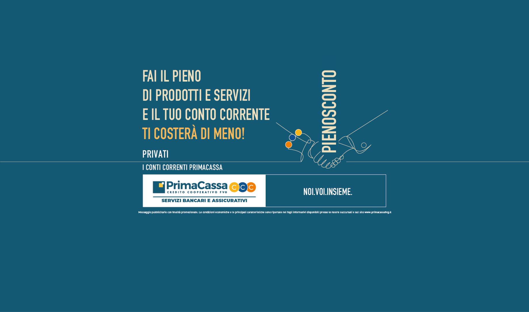 Sei un privato? Scopri tutte le possibilità di PienoSconto