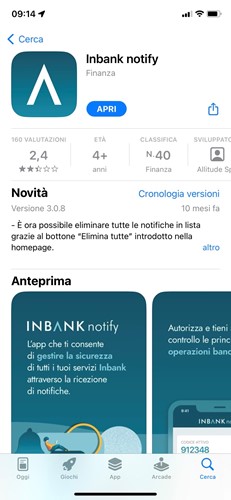 InBank Notify App