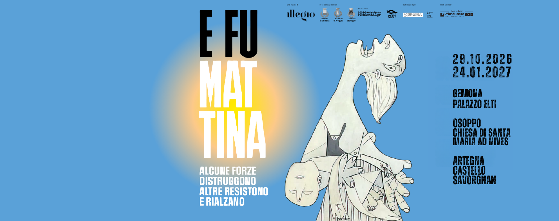 Una riflessione artistica sulla distruzione, la resilienza e la s