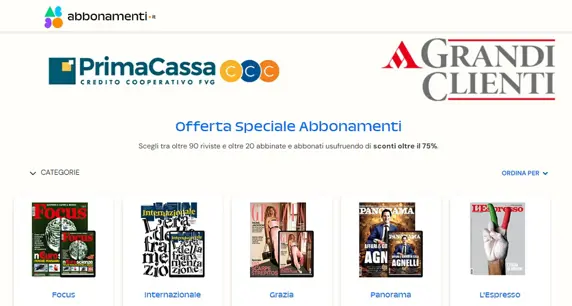 Abbonamenti Mondadori